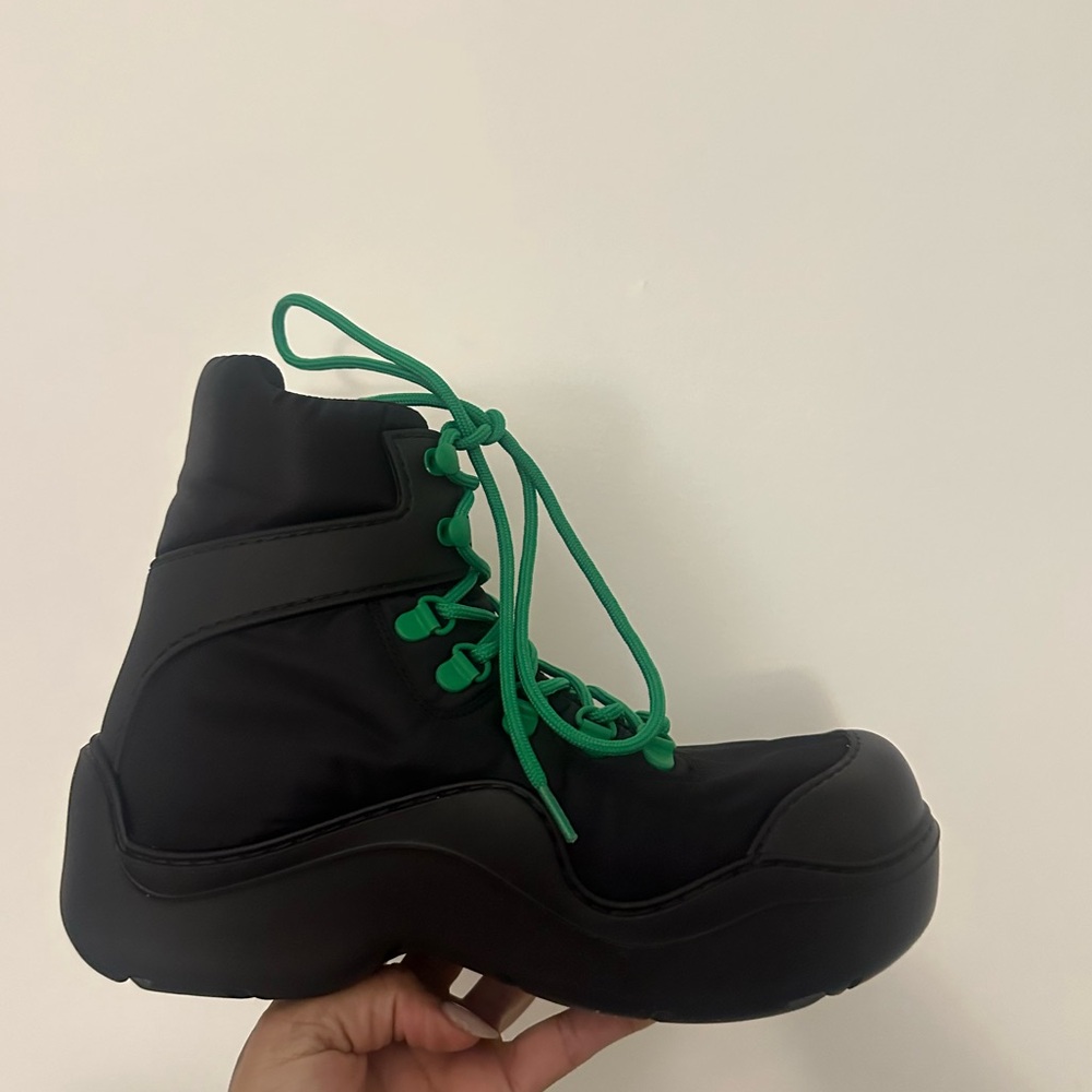 BOTTEGA VENETA PUDDLE BOMBER BOOTS
